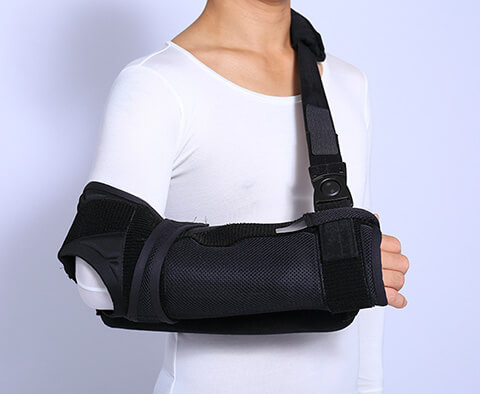 グローバルスリングの装着写真