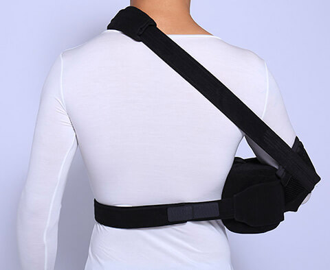 グローバルスリングの装着写真