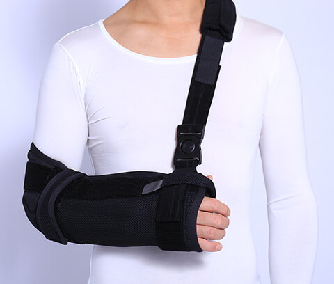 グローバルスリングの装着写真