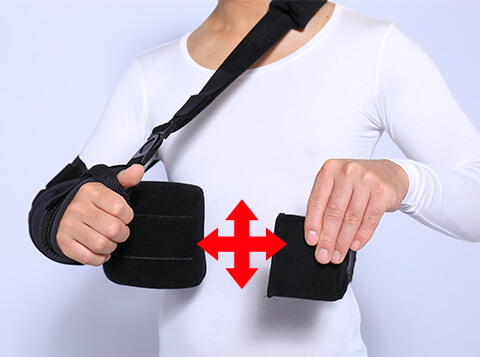 グローバルスリングの装着写真